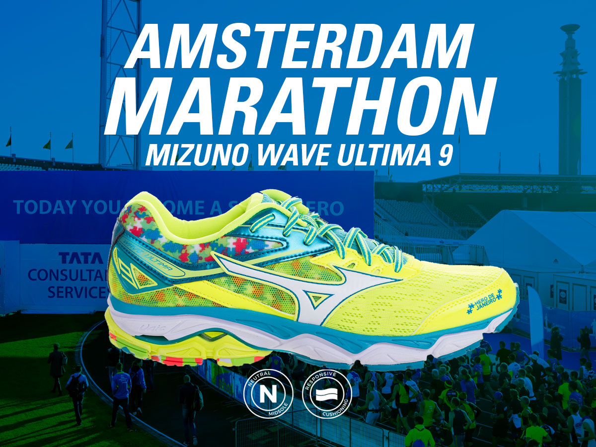 Verzending Transplanteren Harmonie Nieuwste Mizuno 9 Wave Ultima Amsterdam Speciale editie – Run2Day Almere